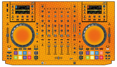 Denon DJ MCX 8000 Skin Gradienter Orange